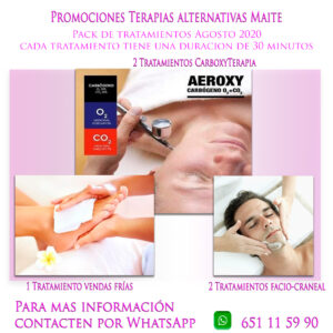 promo agosto 2020 terapias alternativas Maite Reus Tarragona