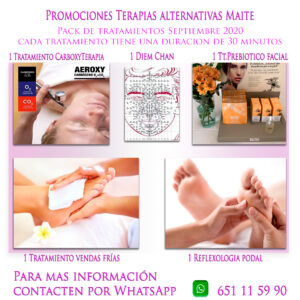 promo septiembre terapias alternativas Maite Reus
