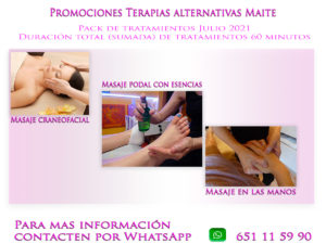 promoción julio terapias en reus masajes